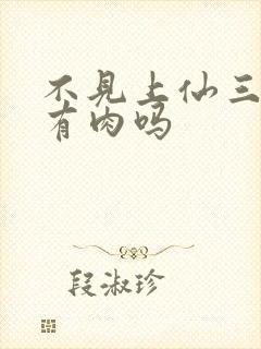 不见上仙三百年有肉吗