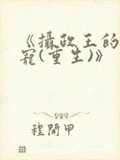 《摄政王的心头宠(重生)》