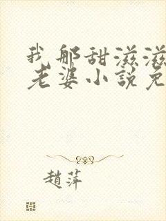 我那甜滋滋又多老婆小说免费阅读