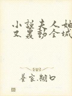 小说夫人她马甲又轰动全城了完全版