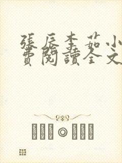 张辰李茹小说免费阅读全文