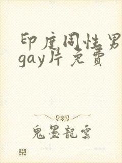 印度同性男男黄gay片免费