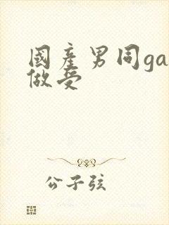 国产男同gay做受