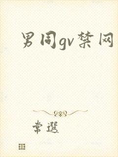 男同gv禁网站
