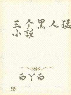 三个黑人猛躁我小说