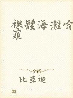 裸体海滩偷拍偷窥