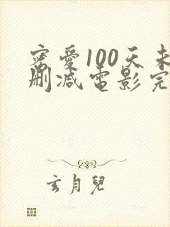 密爱100天未删减电影完整版
