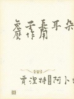 兔子长耳朵有什么作用