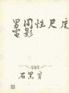 男同性尺度大的电影