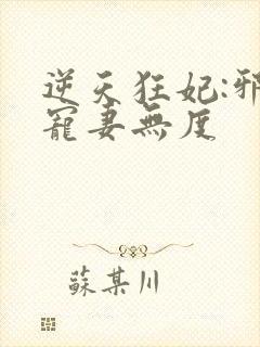 逆天狂妃:邪王宠妻无度封面