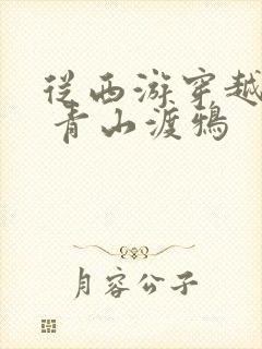 从西游穿越诸天 青山渡鸦