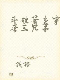 斗破萧炎穿越成唐三兄弟