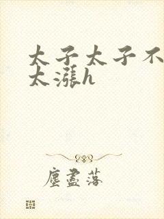 太子太子不要了太涨h封面