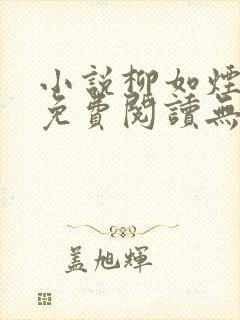 小说柳如烟楚辰免费阅读无弹窗