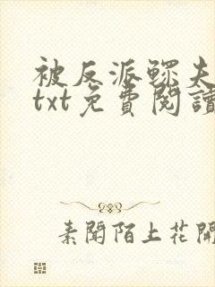 被反派鳏夫盯上txt免费阅读笔趣阁