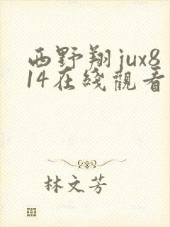 西野翔jux814在线观看