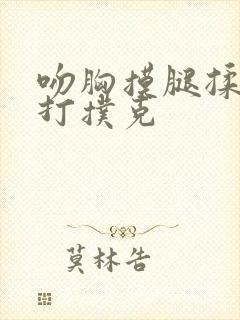 吻胸摸腿揉屁股打扑克