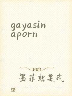 gayasinaporn封面