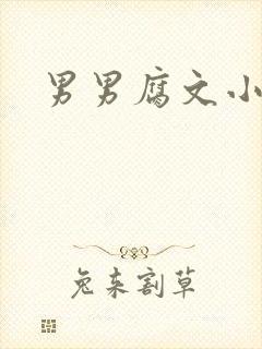 男男腐文小说