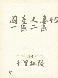 国产人妻456一区二区封面