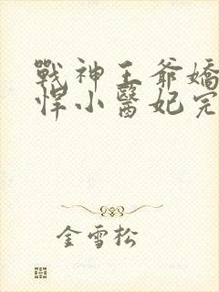 战神王爷娇宠彪悍小医妃完整版播放封面