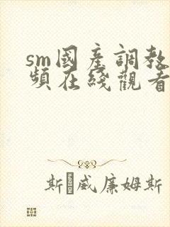 sm国产调教视频在线观看