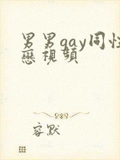 男男gay同性恋视频封面