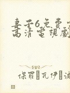 妻子6免费完整高清电视剧