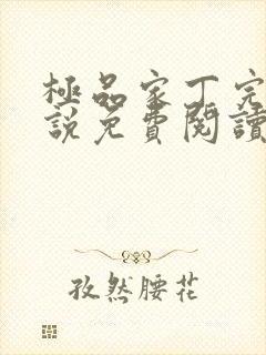 极品家丁完整小说免费阅读免费无广告