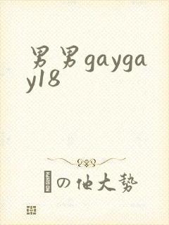 男男gaygay18