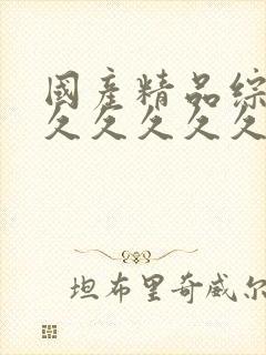 国产精品综合久久久久久久