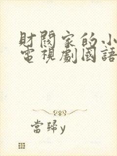 财阀家的小儿子电视剧国语免费观看封面