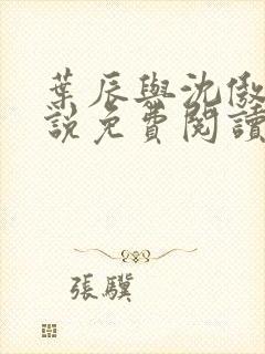 叶辰与沈傲雪小说免费阅读无弹窗