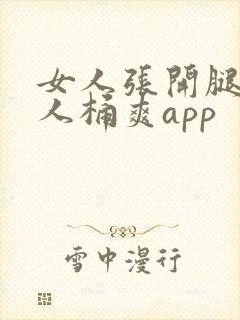 女人张开腿让男人桶爽app