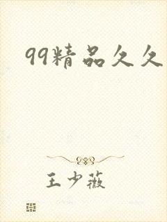 99精品久久久