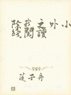 除我之外小说在线阅读封面