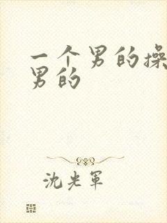 一个男的操一个男的