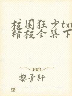 校园狂少txt精校全集下载