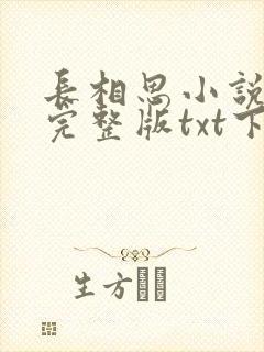 长相思小说免费完整版txt下载