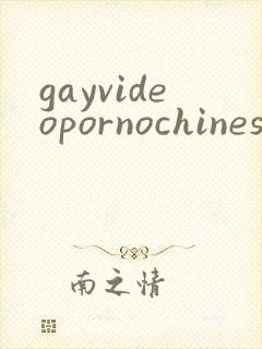 gayvideopornochinese