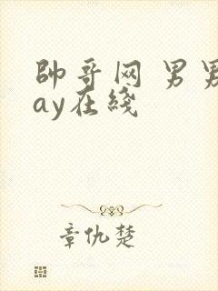 帅哥网 男男gay在线