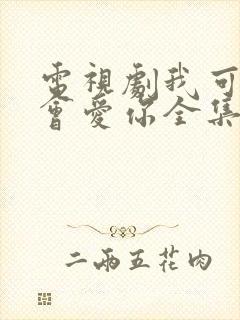 电视剧我可能不会爱你全集在线观看