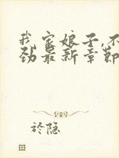 我家娘子,不对劲最新章节无弹窗