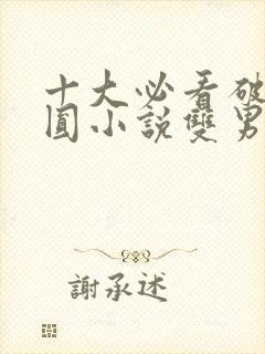 十大必看破镜重圆小说双男主