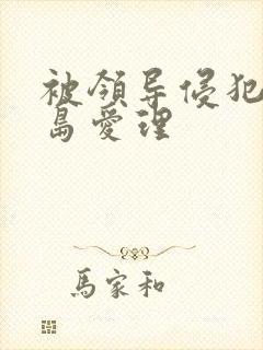 被领导侵犯的希岛爱理封面