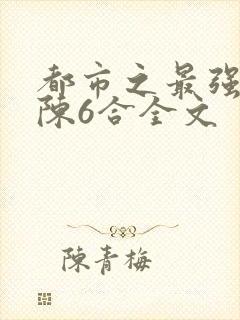 都市之最强兵王陈6合全文封面