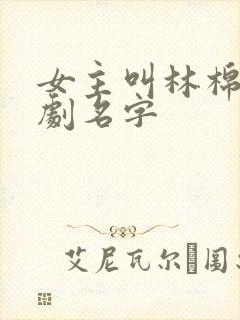 女主叫林棉的短剧名字封面