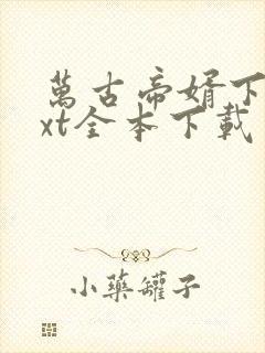 万古帝婿下载txt全本下载封面