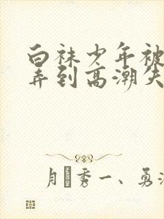 白袜少年被绑玩弄到高潮失禁小说