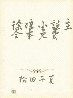 徐浪小说主人公全本免费